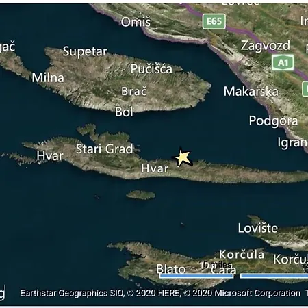 House Hvar Casa de Férias Zastražišće